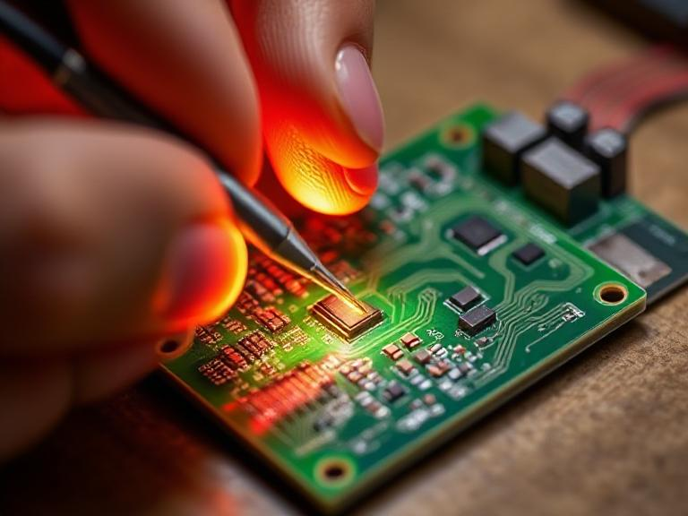 Hand Soldering for PCB 